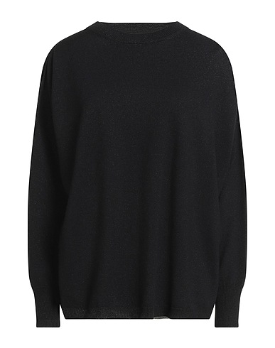 FABIANA FILIPPI Pullover Blu notte 56% Lana Merino, 19% Viscosa, 11% Seta, 8% Cachemire, 6% Poliestere