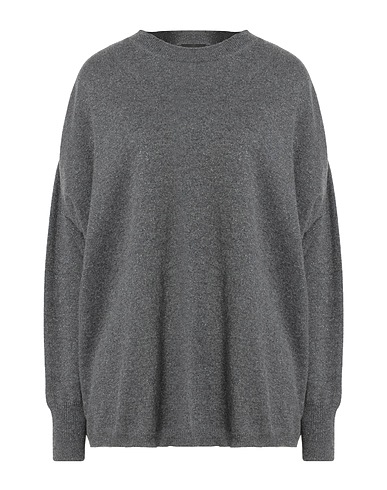FABIANA FILIPPI Pullover Grigio 56% Lana Merino, 19% Viscosa, 11% Seta, 8% Cachemire, 6% Poliestere