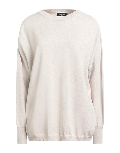 FABIANA FILIPPI Pullover Beige 56% Lana Merino, 19% Viscosa, 11% Seta, 8% Cachemire, 6% Poliestere