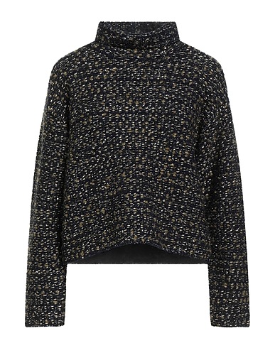 FABIANA FILIPPI Turtleneck Midnight blue 52% Synthetic fibers, 40% Virgin Wool, 3% Mohair wool, 3% Wool, 2% Silk