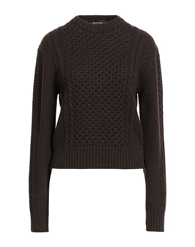 FABIANA FILIPPI Pullover Dunkelbraun 49% Schurwolle, 26% Viskose, 10% Seide, 8% Polyester, 7% Kaschmir