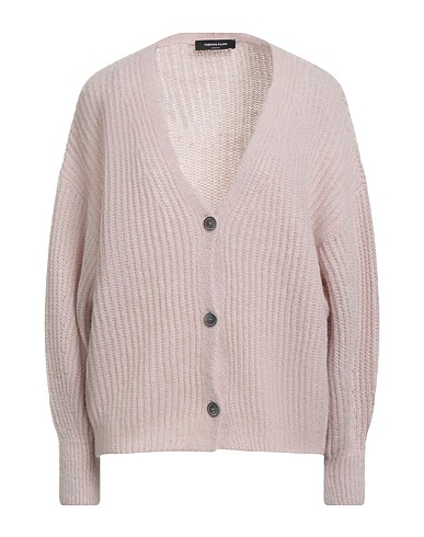 FABIANA FILIPPI Cardigan Antique rose 35% Mohair wool, 35% Alpaca wool, 30% Polyamide