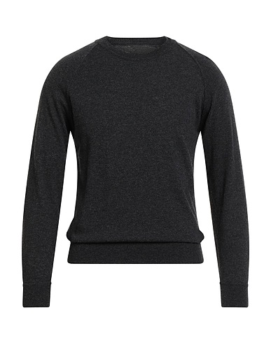 BL'KER Jumper Charcoal 90% Wool, 10% Cashmere