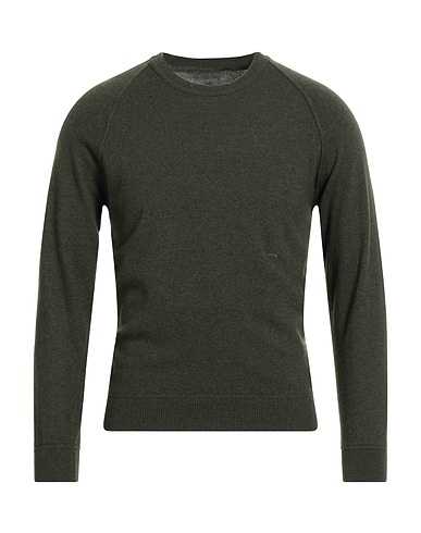 BL'KER Jumper Military green 90% Wool, 10% Cashmere