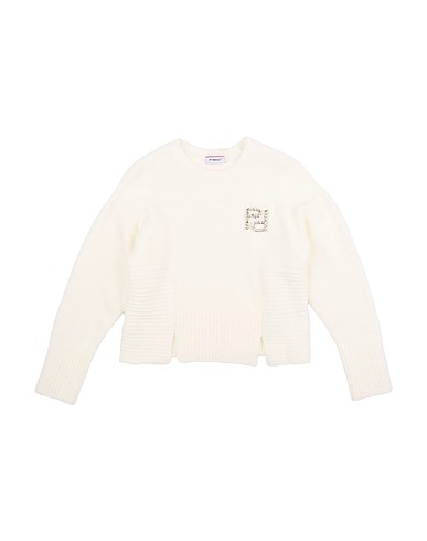 PINKO UP 풀오버 오프 화이트 68% 아크릴, 29% 폴리에스테르, 3% 엘라스테인