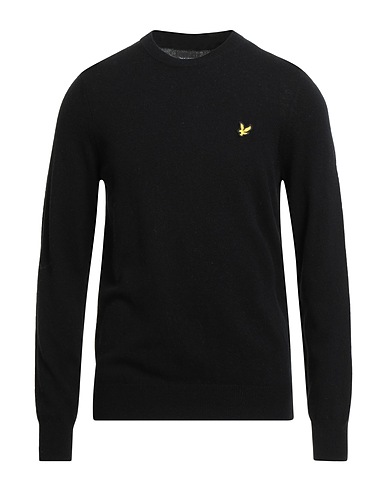 LYLE & SCOTT Sweater Black 80% Lambswool, 20% Nylon