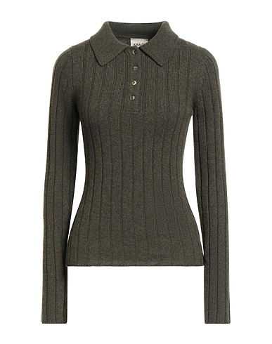 KHAITE Cashmere jumper Military green 100% Cashmere