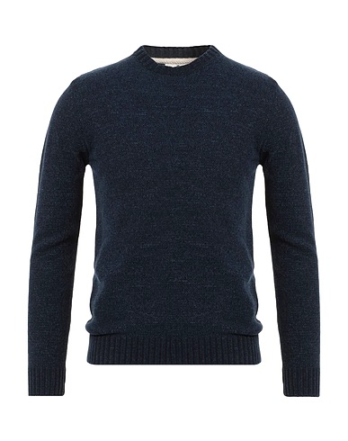ANERKJENDT Pullover Blu notte 65% Poliestere, 23% Acrilico, 12% Cotone