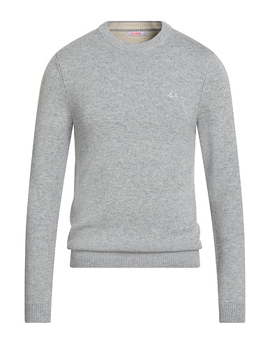 SUN 68 Jumper Light grey 50% Merino Wool, 35% Viscose, 10% Polyamide, 5% Cashmere