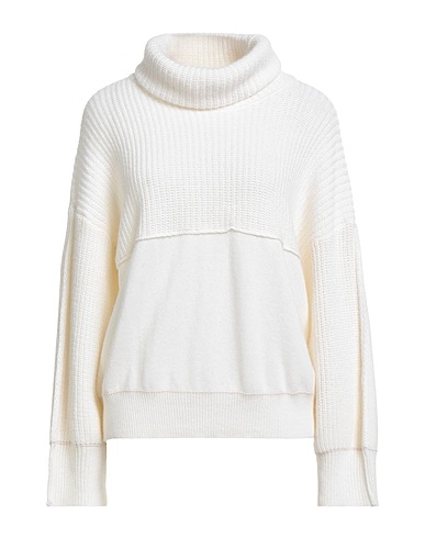 PINKO Dolcevita Avorio 40% Lana, 30% Viscosa, 20% Nylon, 10% Cachemire