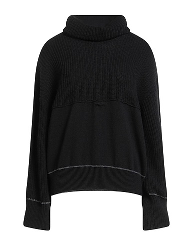 PINKO Turtleneck Black 40% Wool, 30% Viscose, 20% Nylon, 10% Cashmere