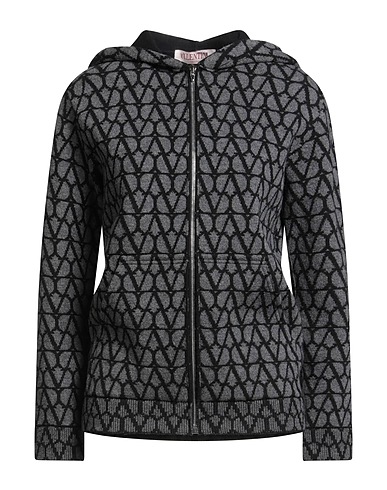 VALENTINO GARAVANI Cardigan Lead 97% Wool, 2% Polyamide, 1% Elastane