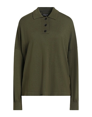 FABIANA FILIPPI Jumper Military green 100% Virgin Wool, Viscose