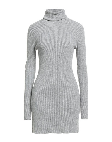FABIANA FILIPPI Sheath dress Grey 75% Virgin Wool, 15% Silk, 10% Cashmere