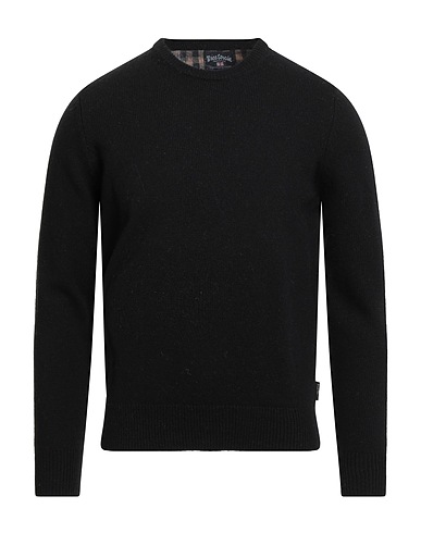 THREE STROKE Sweater Black 80% Wool, 20% Nylon