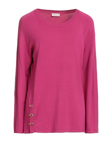 LIU •JO Jumper BETTER Mauve 80% Viscose, 20% Polyamide, Polyester, Metallic Polyester