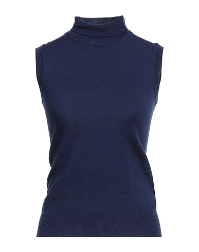 SPORTMAX Pullunder Nachtblau 100% Schurwolle