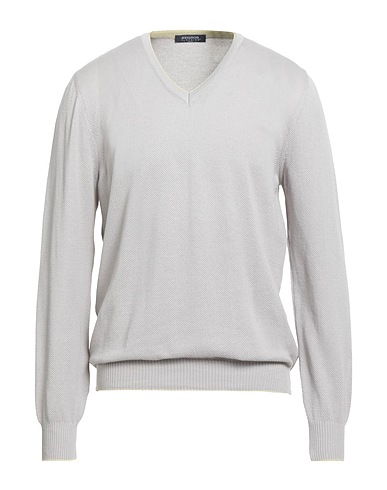 AVIGNON Pullover Hellgrau 100% Baumwolle