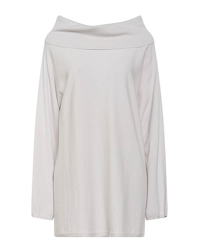 GRAN SASSO Polo neck Light grey 70% Virgin Wool, 20% Viscose, 10% Cashmere