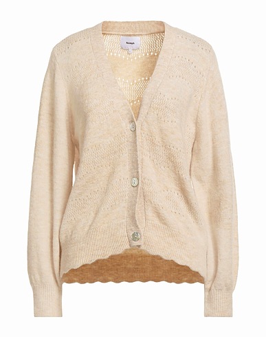 NÜMPH Cardigan Beige 48% Acrylic, 26% Polyamide, 15% Wool, 8% Alpaca wool, 3% Elastane