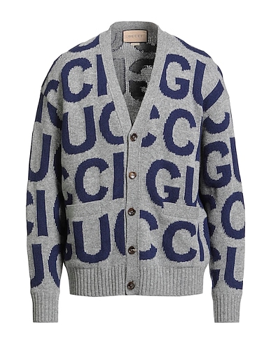 GUCCI Cardigan Grey 100% Wool