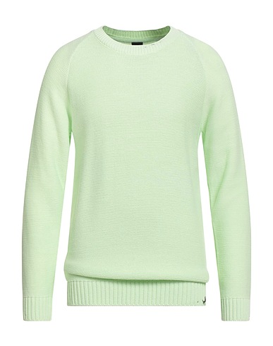 WHY NOT BRAND Pullover Verde chiaro 70% Acrilico, 30% Lana