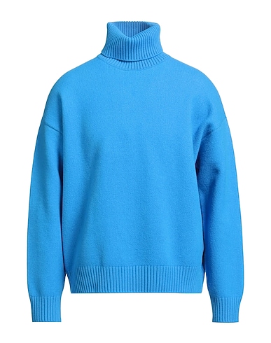 GUCCI タートルネック アジュールブルー ウール 98% / ポリウレタン 1% / ナイロン 1%