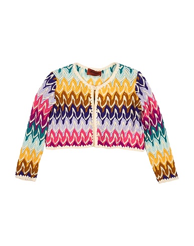 MISSONI KIDS Cardigan Pink 52% Rayon, 43% Wool, 5% Nylon