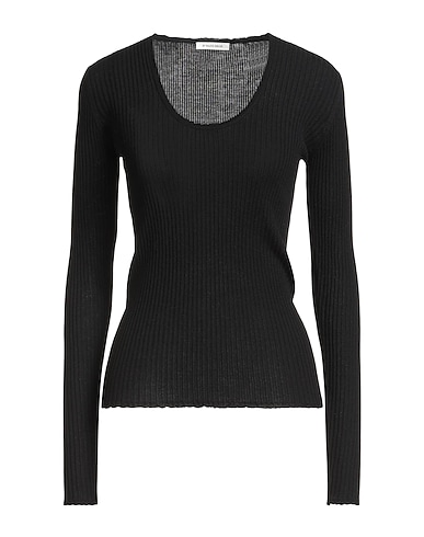 BY MALENE BIRGER Pullover Nero 100% Lana Merino