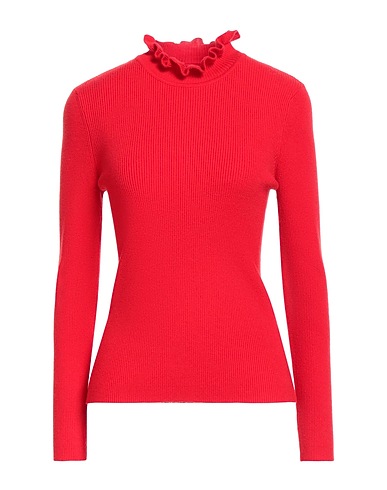 NÜMPH Polo neck ROSSO 50% Viscose, 27% Polyester, 23% Polyamide