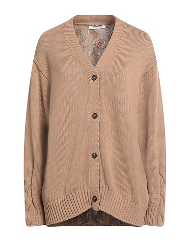 'S MAX MARA Cardigan Camel 100% Cotton