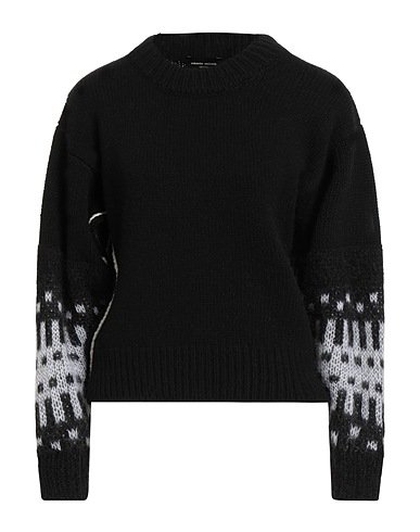 ROBERTO COLLINA Jumper Black 100% Merino Wool
