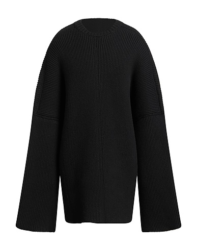 RICK OWENS Jumper Black 48% Alpaca wool, 30% Polyamide, 20% Wool, 2% Elastane