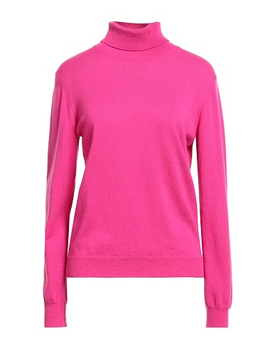 ICONA by KAOS Polo neck Fuchsia 90% Wool, 10% Cashmere