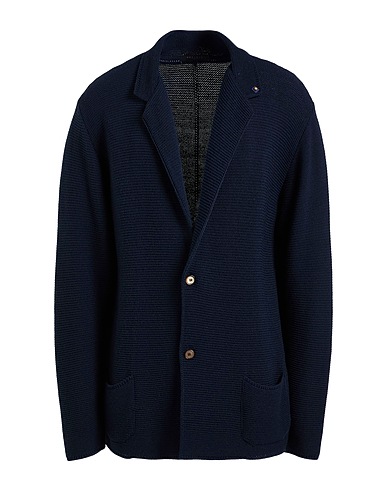 OUT/FIT Cardigan Midnight blue 70% Acrylic, 30% Wool