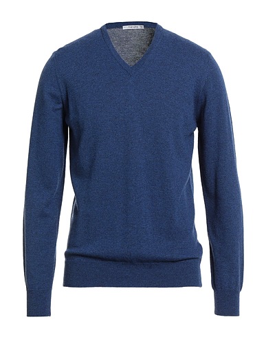 KANGRA Jumper Navy blue 100% Merino Wool