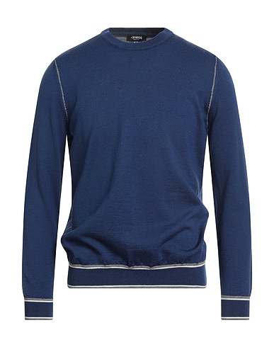 +39 MASQ Jumper Blue 100% Virgin Wool