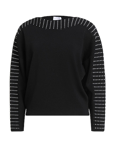 LUCKYLU  Milano Jumper Black 65% Viscose, 35% Polyamide