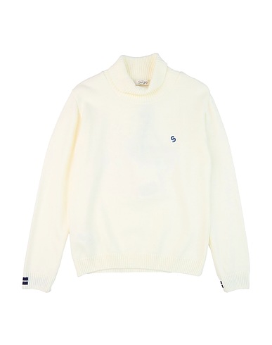 SIVIGLIA Polo neck White 50% Wool, 50% Modal