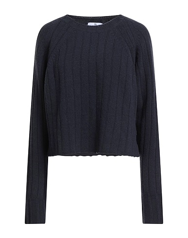 ANNA SERAVALLI Pullover Blu notte 100% Lana Merino