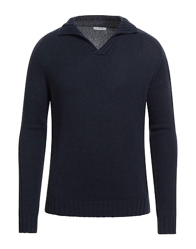 SIMON GRAY. Cashmere blend Midnight blue 100% Cashmere