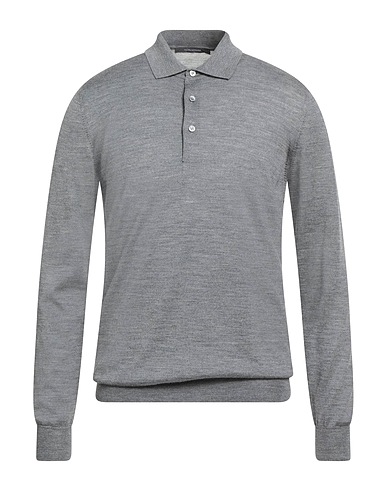 TAGLIATORE Sweater Grey 70% Virgin Wool, 30% Silk