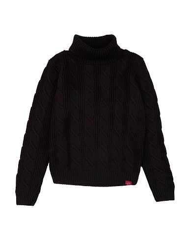 SIVIGLIA Turtleneck Black 50% Wool, 50% Modal