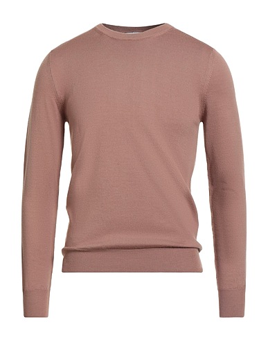 BOGLIOLI Pullover Nocciola 100% Lana Vergine