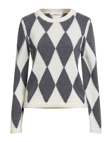 LIVIANA CONTI Jumper White 50% Cashmere, 50% Polyamide, Virgin Wool