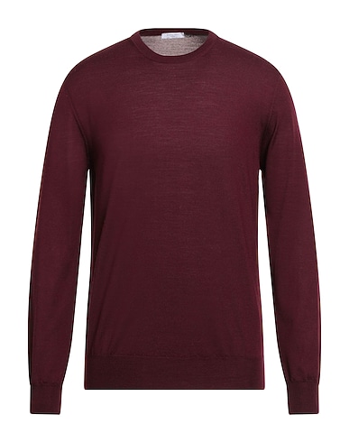 BOGLIOLI Pullover Bordeaux 100% Laine vierge