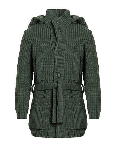 TAGLIATORE Mantel Grün 80% Wolle, 20% Polyamid