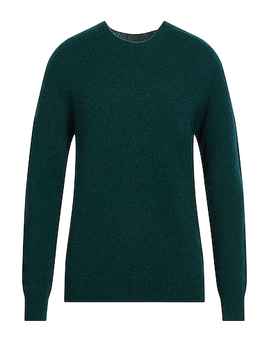 GRIFONI Jumper Dark green 47% Virgin Wool, 32% Camel wool, 21% Polyamide