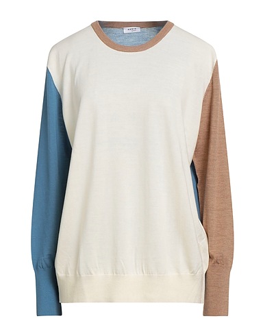 AKRIS Sweater Ivory 100% Virgin Wool