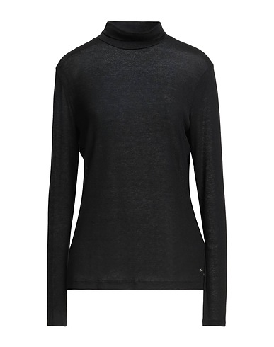 WINDSOR. Cuello alto Negro 65% Lyocell, 29% Lana, 6% Elastán